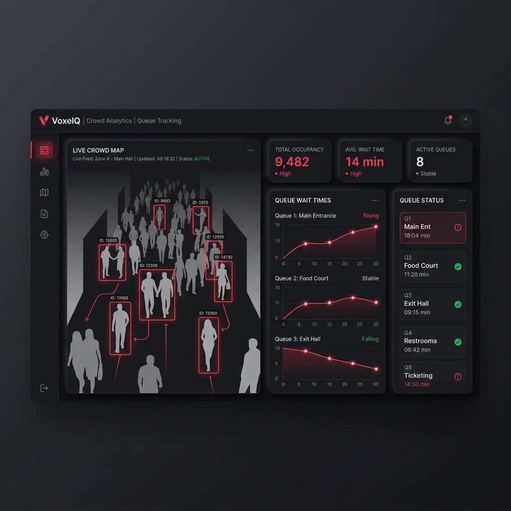 User interface preview of the VoxelQ project